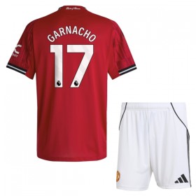 Camiseta de fútbol Manchester United Garnacho 17 Niño 1ª equipación 2025-26